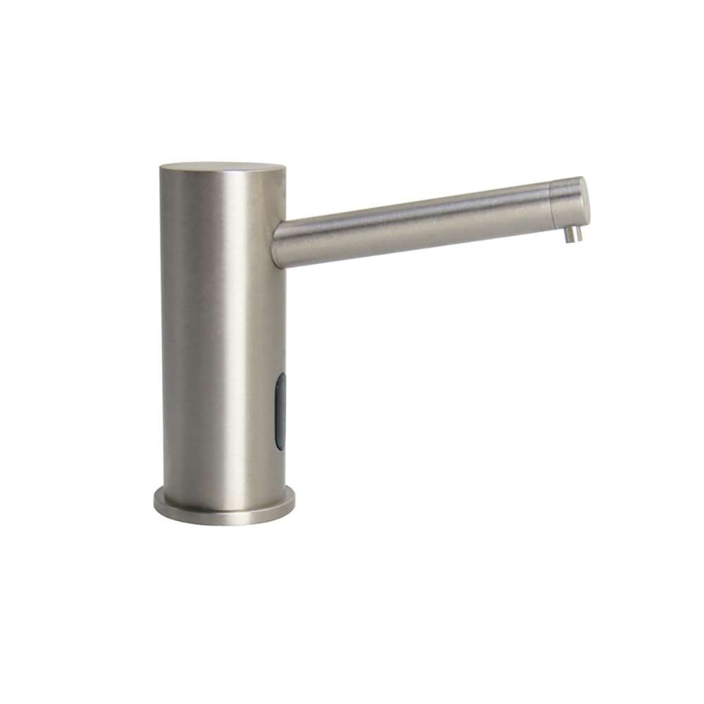 Fontana Montpellier Automatic Brushed Nickel Faucet and Soap Dispenser