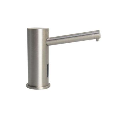 Fontana Montpellier Automatic Brushed Nickel Faucet and Soap Dispenser