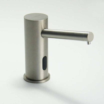 Fontana Montpellier Automatic Brushed Nickel Faucet and Soap Dispenser
