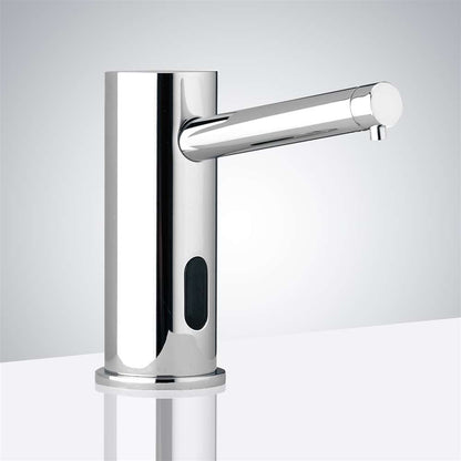 Fontana Montpellier Automatic Chrome Faucet and Soap Dispenser
