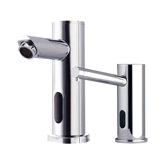 Fontana Montpellier Automatic Chrome Faucet and Soap Dispenser