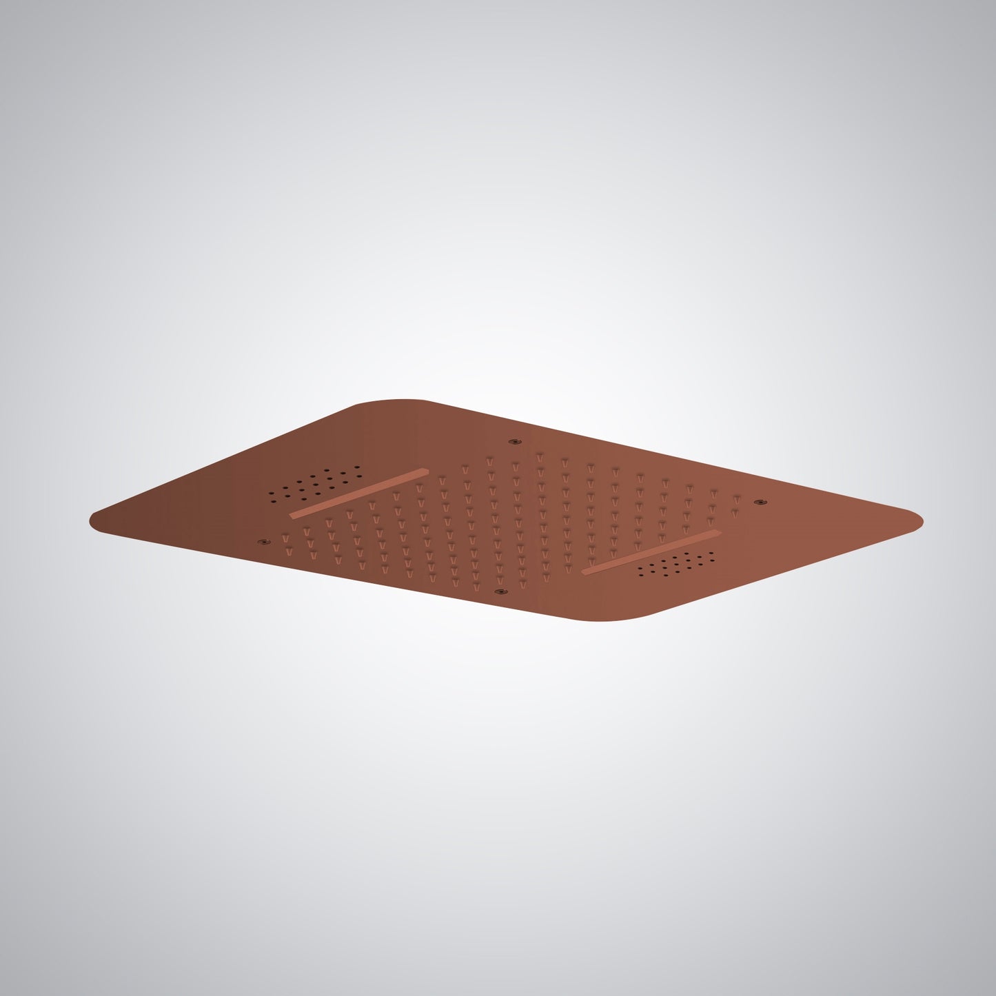 Fontana Ordizia 1.8 GPM Multifunctional LED Music Oil Rubbed Bronze Ceiling Mounted Shower Head