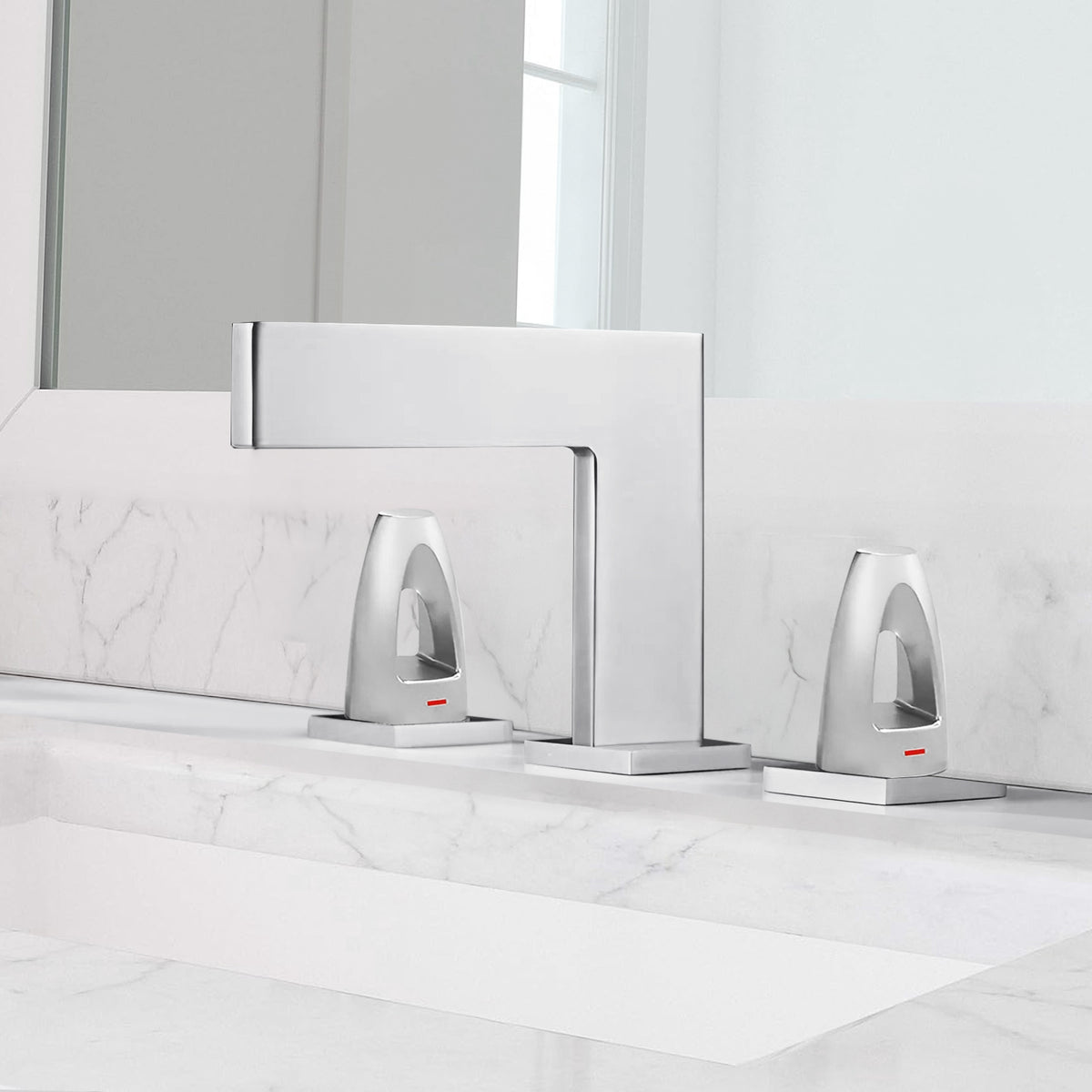 Fontana Orly Single Handle Deck Mounted Chrome Faucet