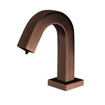 Fontana Pforzheim Touchless Automatic Light Oil Rubbed Bronze Faucet and Liquid Soap Dispenser