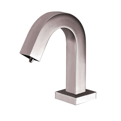 Fontana Pforzheim Touchless Automatic Sensor Brushed Nickel Faucet and Liquid Soap Dispenser