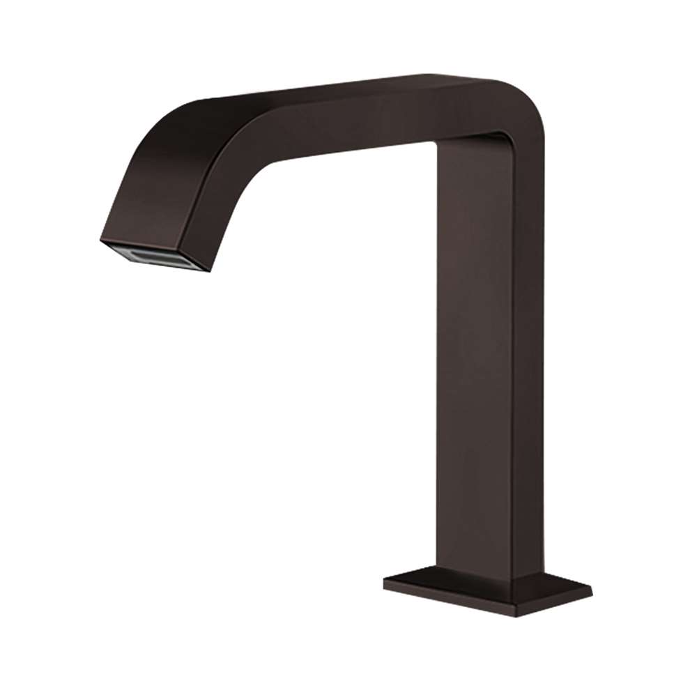 Fontana Pforzheim Touchless Automatic Sensor Dark Oil Rubbed Bronze Faucet and Liquid Soap Dispenser