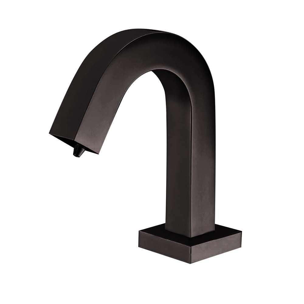 Fontana Pforzheim Touchless Automatic Sensor Dark Oil Rubbed Bronze Faucet and Liquid Soap Dispenser