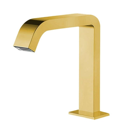 Fontana Pforzheim Touchless Automatic Sensor Gold Faucet and Liquid Soap Dispenser