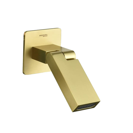 Fontana Rambouillet Touchless Infrared Sensor Wall Mounted Brushed Gold Faucet