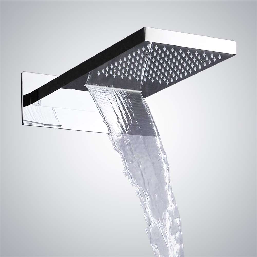 Fontana Reno Brass Chrome Polished Finish Rain Shower Head