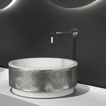 Fontana Saint-Denis Wall Mount Touchless Chrome Faucet
