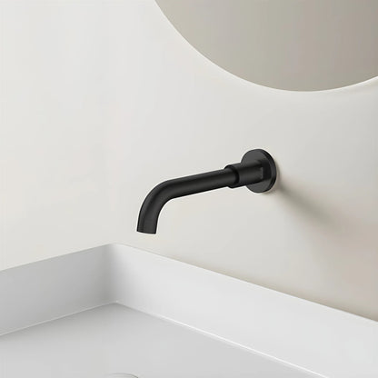 Fontana Saint-Malo Wall Mounted Black Copper Touchless Faucet
