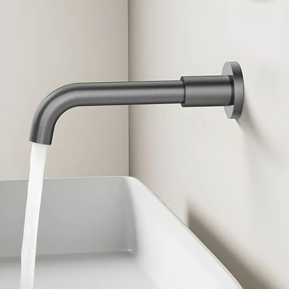 Fontana Saint-Malo Wall Mounted Gray Copper Touchless Faucet