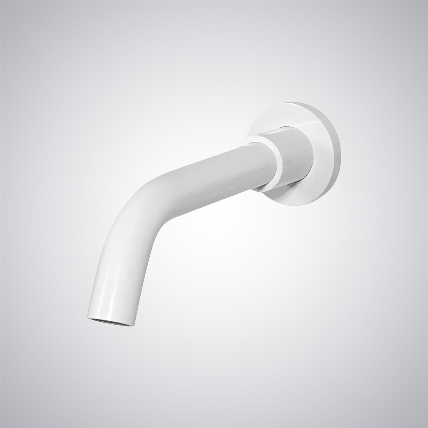 Fontana Saint-Malo Wall Mounted White Copper Touchless Faucet