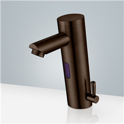 Fontana Sète Motion Sensor Oil Rubbed Bronze Faucet & Automatic Soap Dispenser