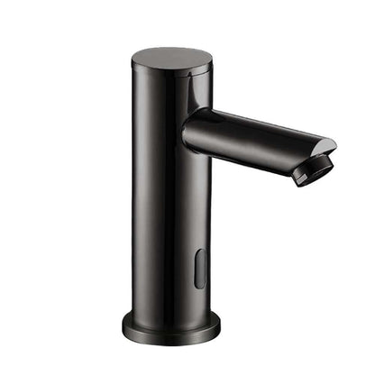 Fontana Solo Automatic Touchless Sensor Matte Black Faucet With Soap Dispenser