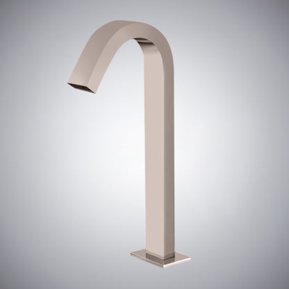 Fontana Tafalla Single Hole Smart Automatic Sensor Deck Mounted Brushed Nickel Faucet