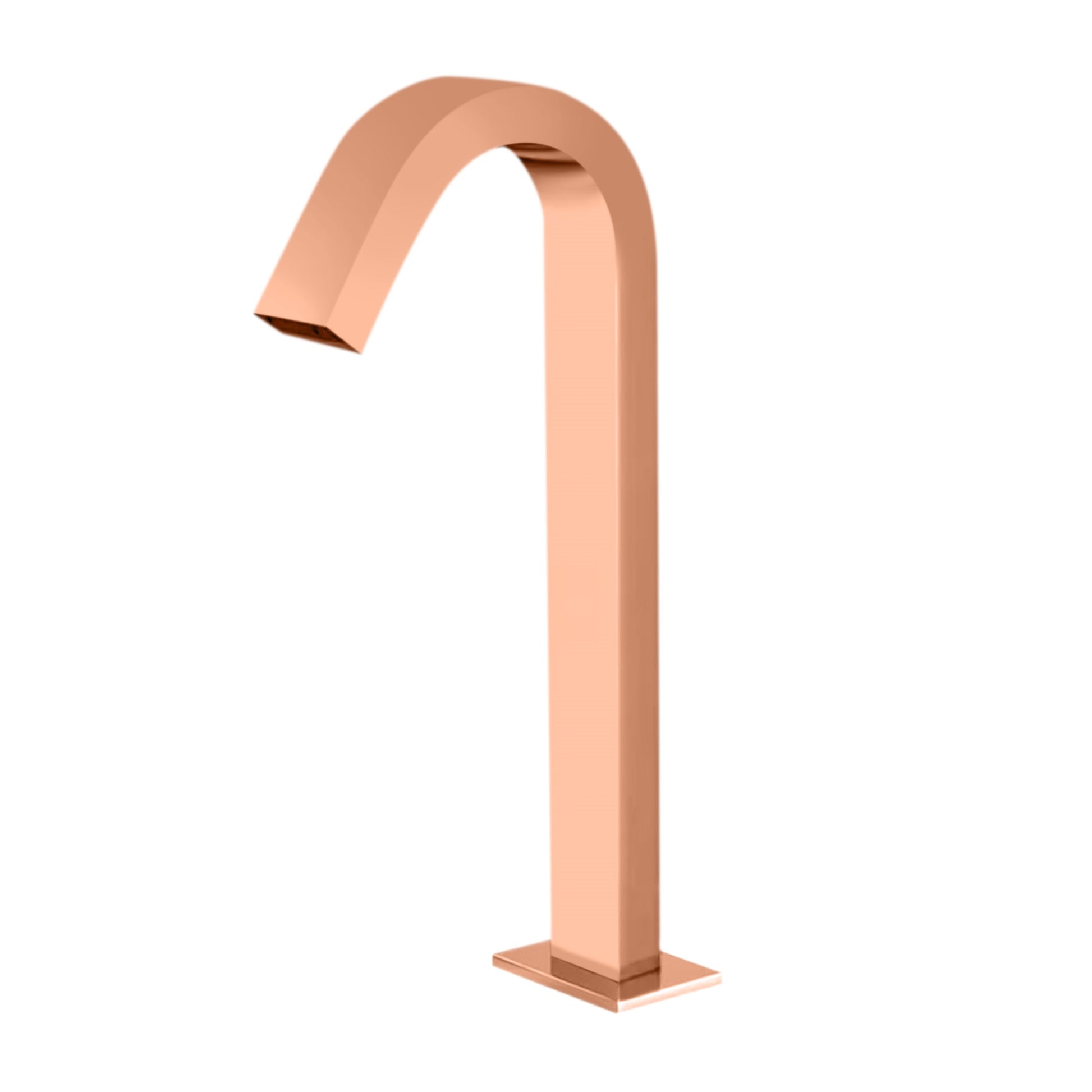 Fontana Tafalla Single Hole Smart Automatic Sensor Deck Mounted Rose Gold Faucet