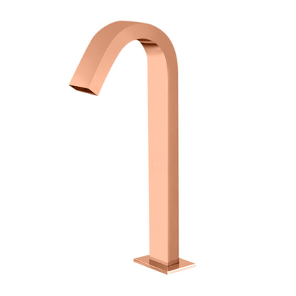 Fontana Tafalla Single Hole Smart Automatic Sensor Deck Mounted Rose Gold Faucet