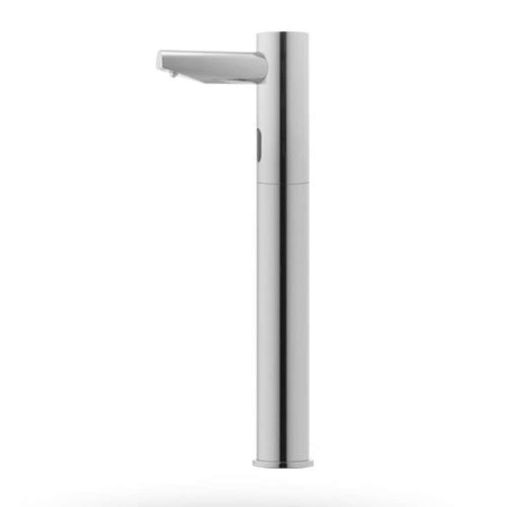 Fontana Tall Commercial Automatic Touch-Free Sensor Chrome Faucet and Soap Dispenser