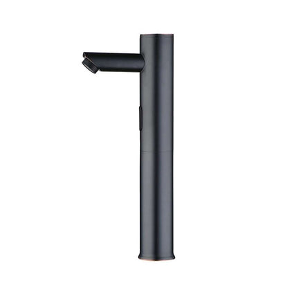 Fontana Tall Commercial Automatic Touch-Free Sensor Oil Rubbed Bronze Faucet and Soap Dispenser