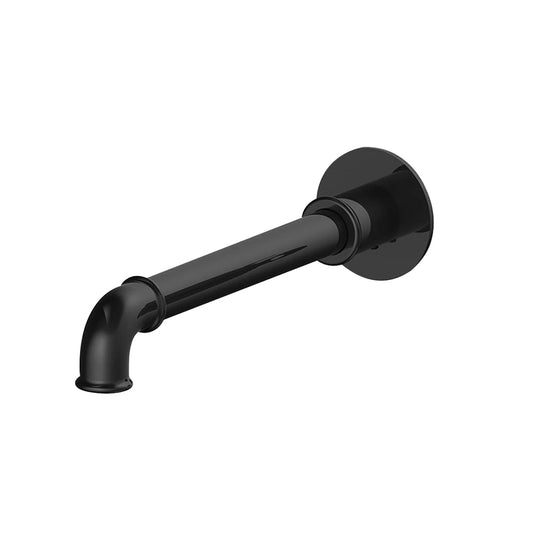 Fontana Taverny 1.2 GPM Touchless Wall Mounted Motion Sensor Matte Black Faucet