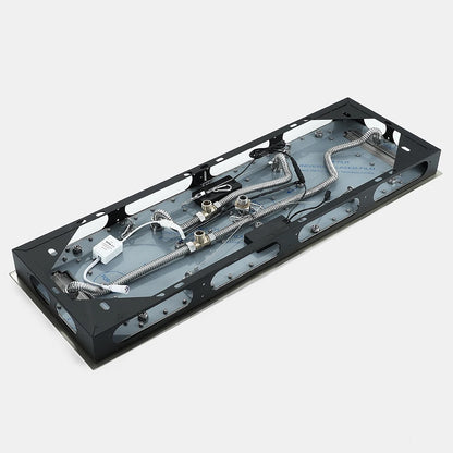 Fontana Tranquil Flow Remote Control LED Chrome Ceiling Mounted Rain Shower Head