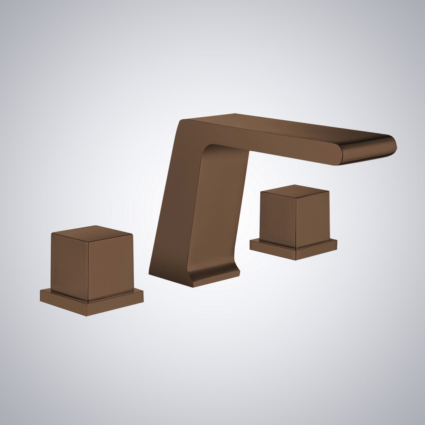 Fontana Trujillo 1.2 GPM Dual Handle Deck Mounted Oil Rubbed Bronze Waterfall Faucet