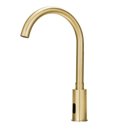 Fontana Venice Motion Sensor High Quality Commercial Brushed Gold Faucet and Automatic Touchless Commercial Soap Dispenser