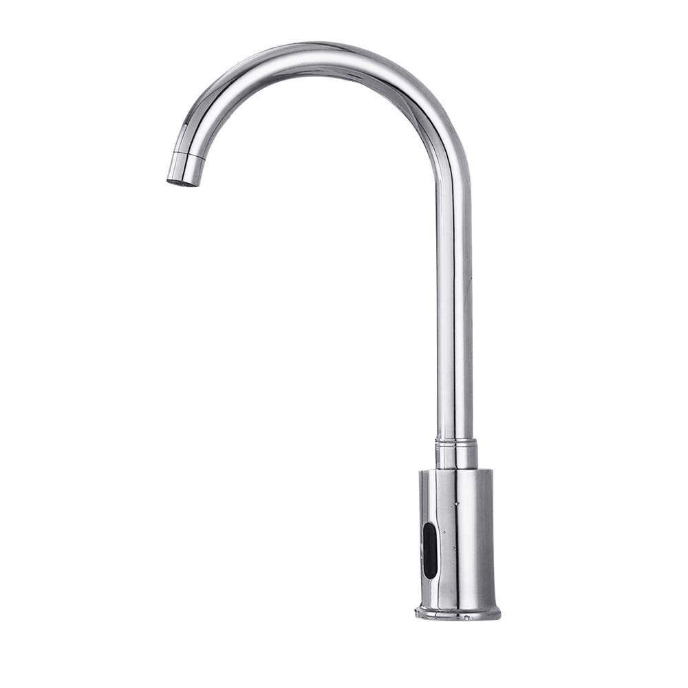 Fontana Venice Motion Sensor High Quality Commercial Chrome Faucet and Automatic Touchless Commercial Soap Dispenser