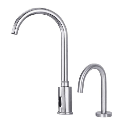 Fontana Venice Motion Sensor High Quality Commercial Chrome Faucet and Automatic Touchless Commercial Soap Dispenser