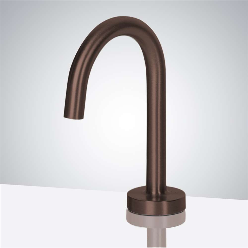 Fontana Venice Motion Sensor High Quality Commercial Oil Rubbed Bronze Faucet and Automatic Touchless Commercial Soap Dispenser
