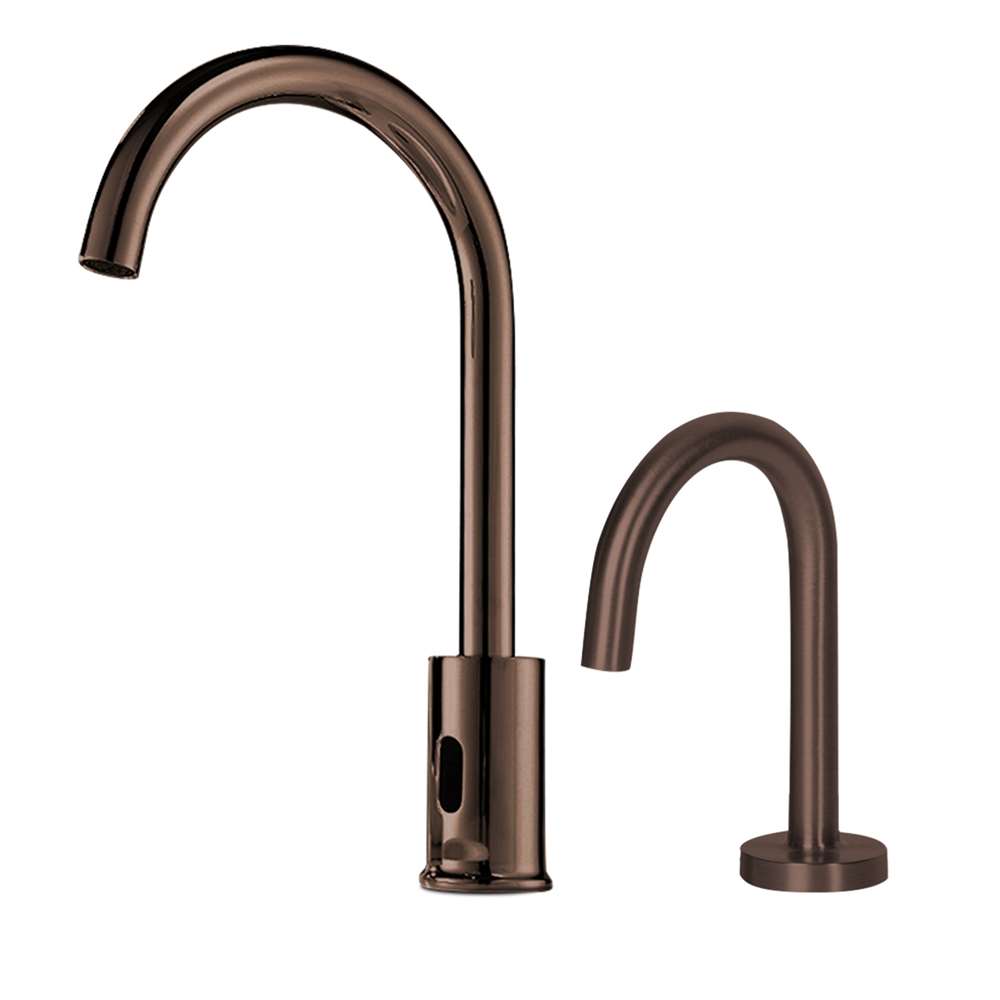 Fontana Venice Motion Sensor High Quality Commercial Oil Rubbed Bronze Faucet and Automatic Touchless Commercial Soap Dispenser