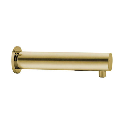 Fontana Venice Wall Mount Touchless Commercial Automatic Sensor Brushed Gold Faucet and Soap Dispenser