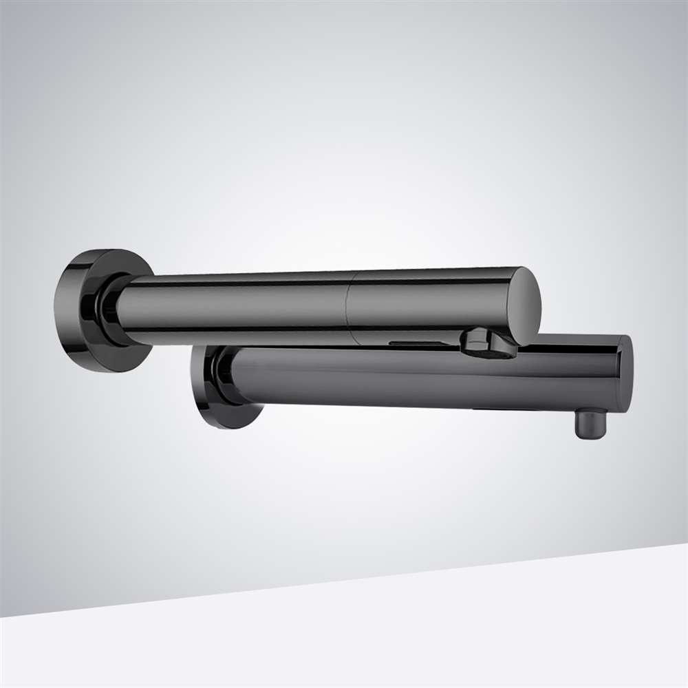 Fontana Venice Wall Mount Touchless Commercial Automatic Sensor Dark Oil Rubbed Bronze Faucet and Soap Dispenser