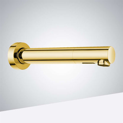 Fontana Venice Wall Mount Touchless Commercial Automatic Sensor Gold Faucet and Soap Dispenser