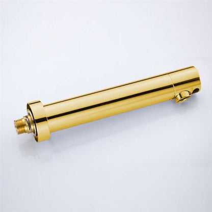 Fontana Venice Wall Mount Touchless Commercial Automatic Sensor Gold Faucet and Soap Dispenser