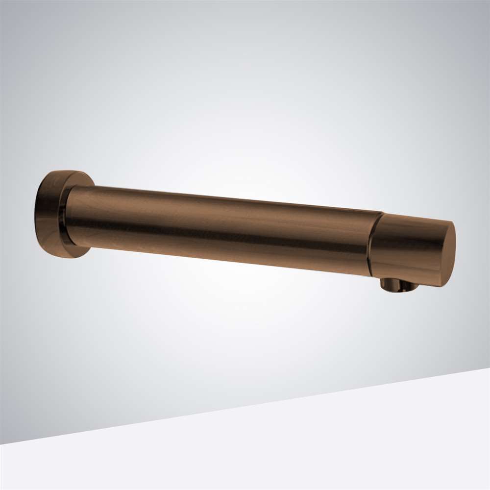 Fontana Venice Wall Mount Touchless Commercial Automatic Sensor Light Oil Rubbed Bronze Faucet and Soap Dispenser