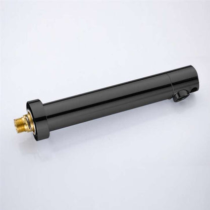 Fontana Venice Wall Mount Touchless Commercial Automatic Sensor Matte Black Faucet and Soap Dispenser