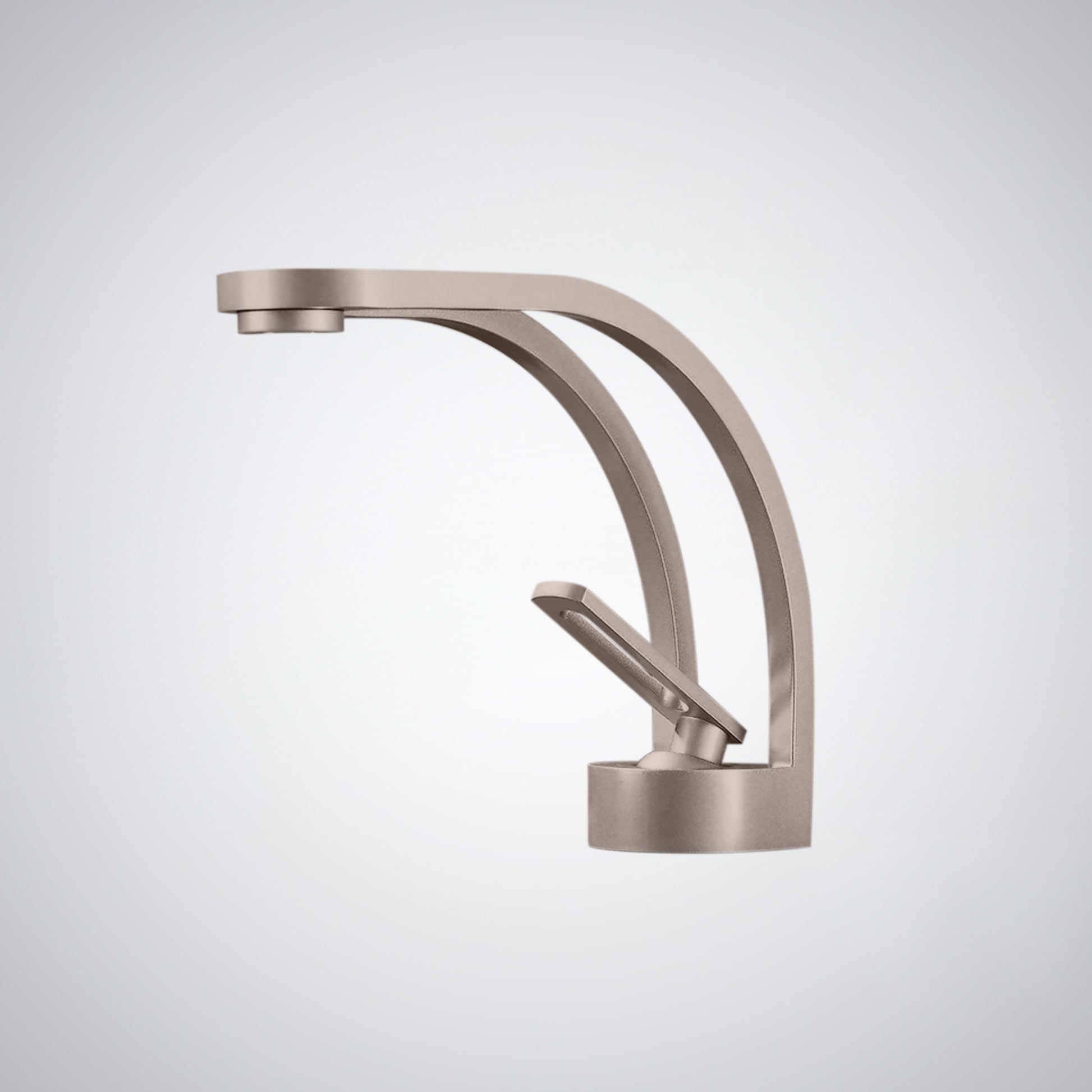Fontana Zollino Voguish 1.5 GPM Single Handle Deck Mounted Brushed Nickel Sink Faucet