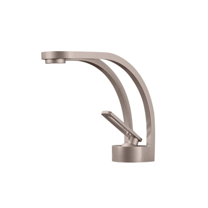 Fontana Zollino Voguish 1.5 GPM Single Handle Deck Mounted Brushed Nickel Sink Faucet