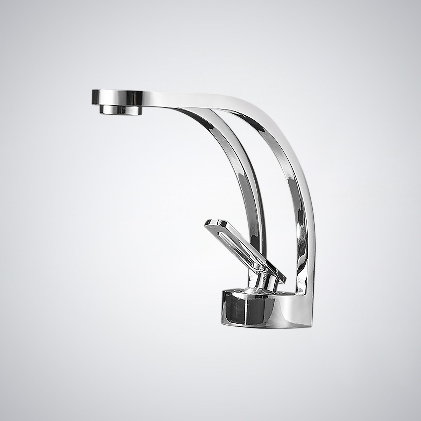 Fontana Zollino Voguish 1.5 GPM Single Handle Deck Mounted Chrome Sink Faucet