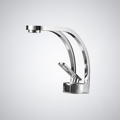 Fontana Zollino Voguish 1.5 GPM Single Handle Deck Mounted Chrome Sink Faucet