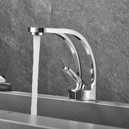 Fontana Zollino Voguish 1.5 GPM Single Handle Deck Mounted Chrome Sink Faucet