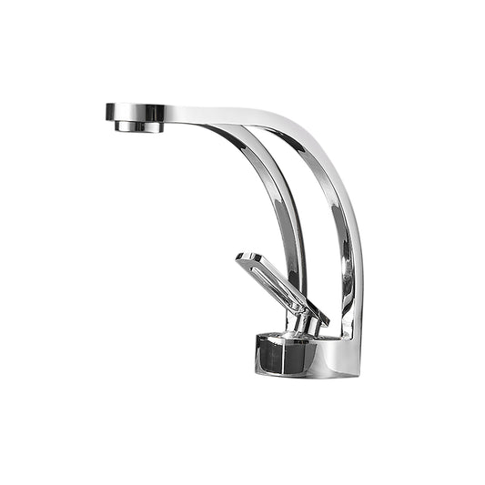 Fontana Zollino Voguish 1.5 GPM Single Handle Deck Mounted Chrome Sink Faucet