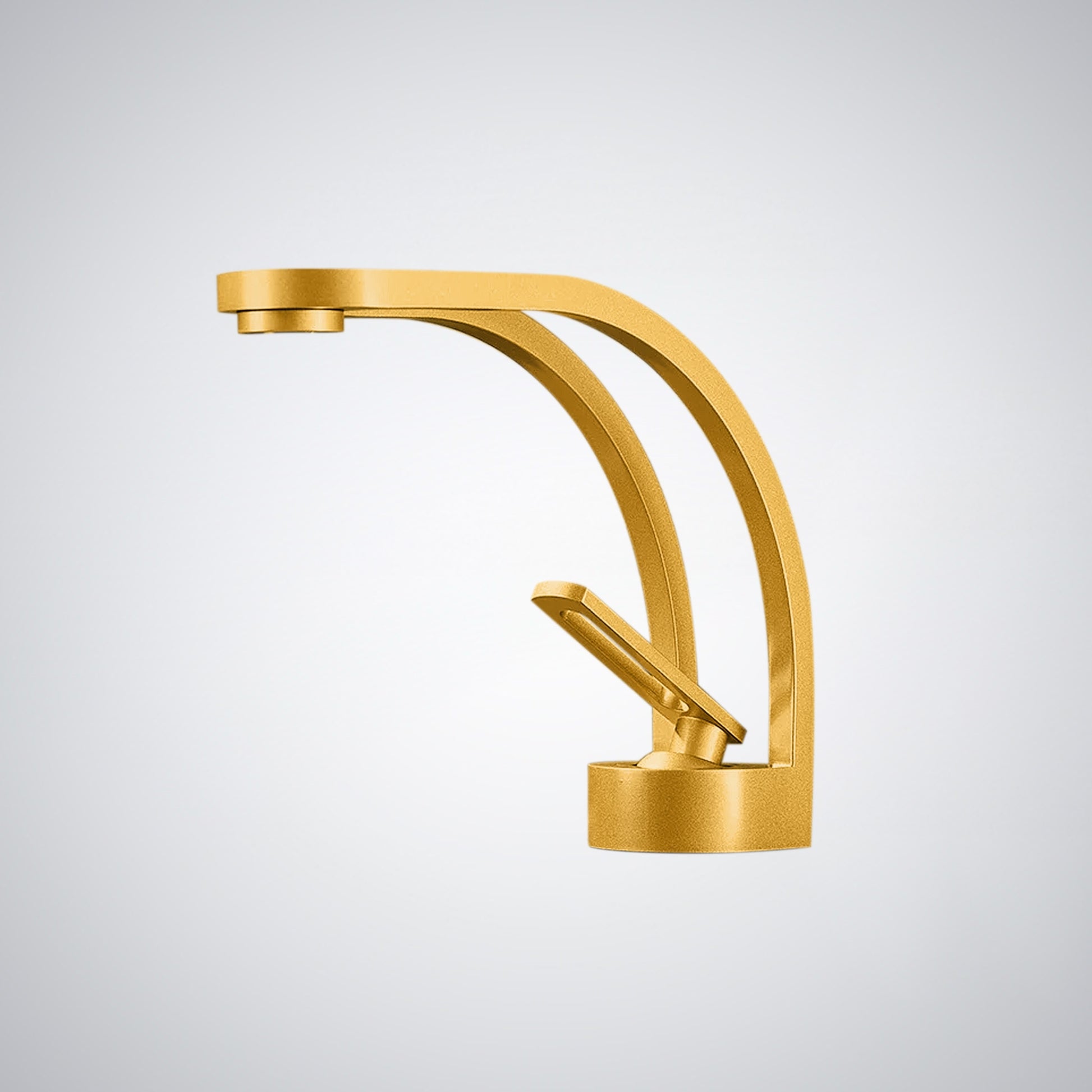 Fontana Zollino Voguish 1.5 GPM Single Handle Deck Mounted Gold Sink Faucet