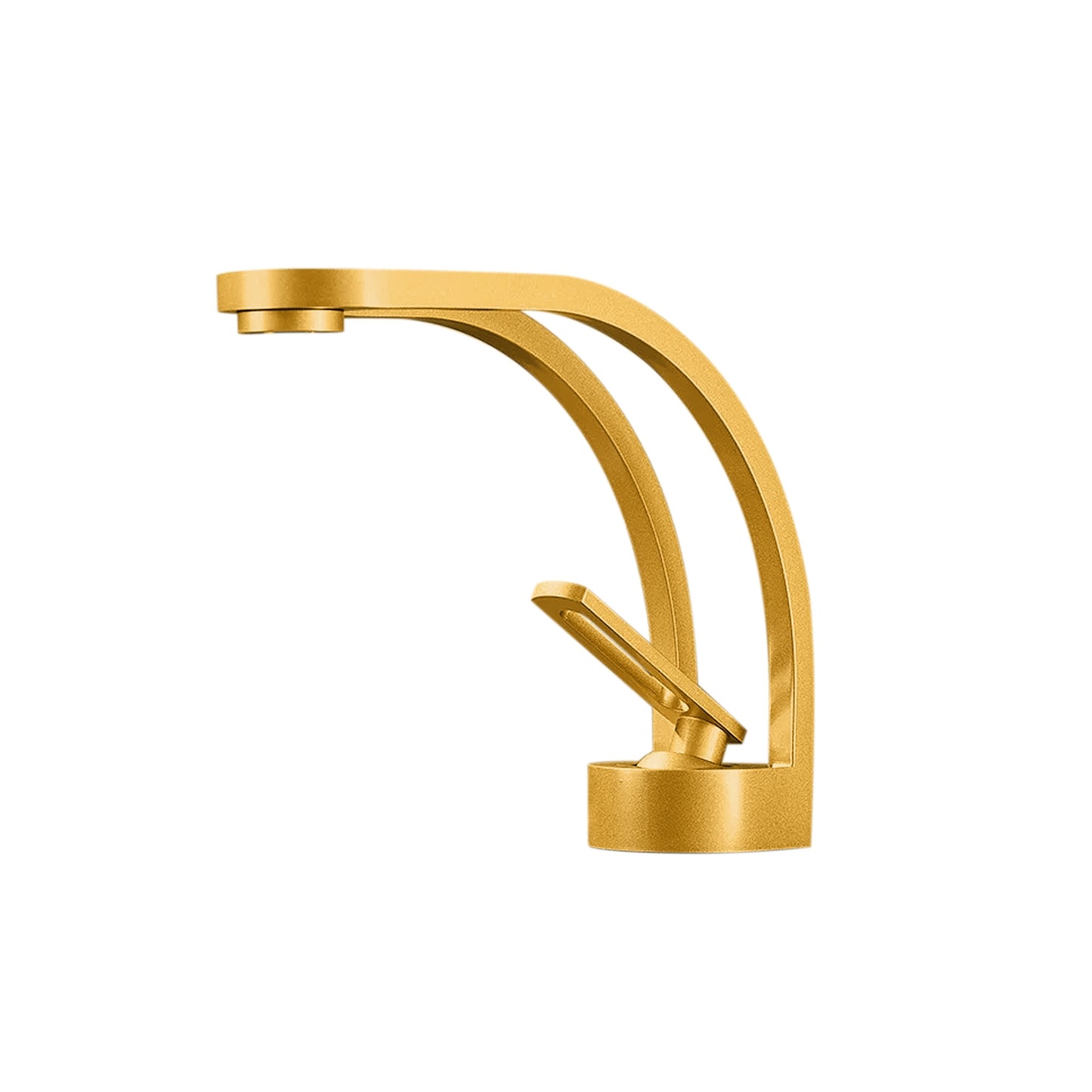 Fontana Zollino Voguish 1.5 GPM Single Handle Deck Mounted Gold Sink Faucet