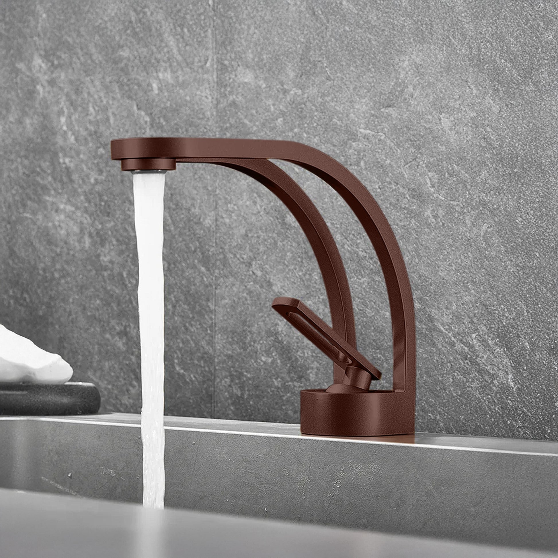 Fontana Zollino Voguish 1.5 GPM Single Handle Deck Mounted Oil Rubbed Bronze Sink Faucet