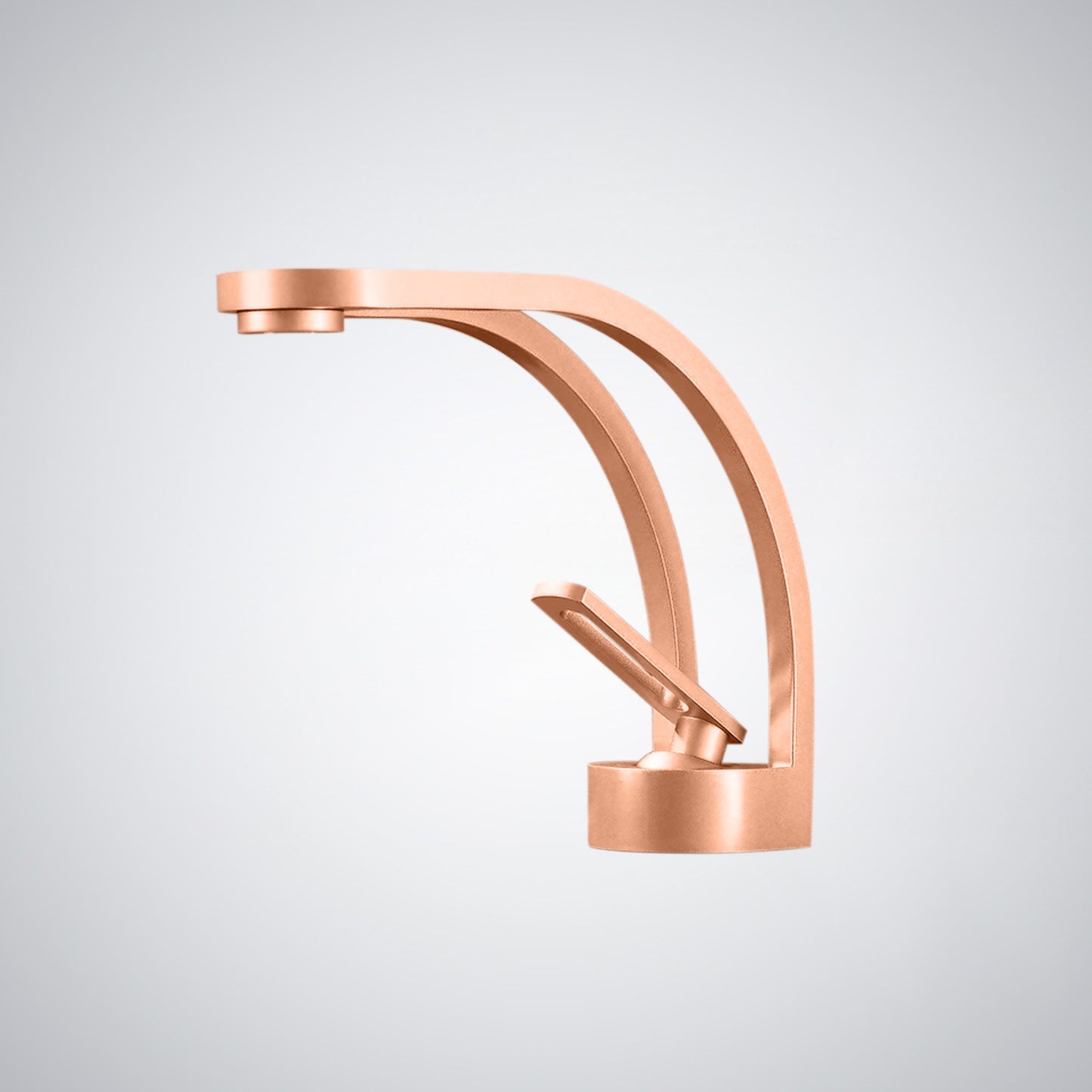 Fontana Zollino Voguish 1.5 GPM Single Handle Deck Mounted Rose Gold Sink Faucet