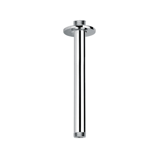 Fortis 5074406PC 6" Polished Chrome Ceiling Mount Shower Arm With Round Flange